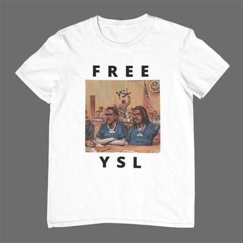 free ysl shirt|young thug merchandise.